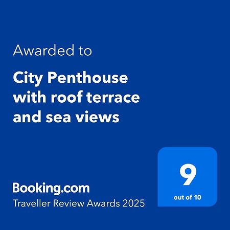 City Penthouse With Roof Terrace And Sea Views バレッタ エクステリア 写真