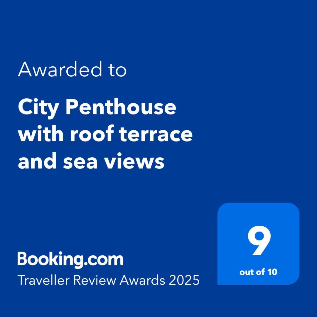 City Penthouse With Roof Terrace And Sea Views バレッタ エクステリア 写真